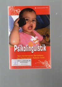Image of Psikolinguistik